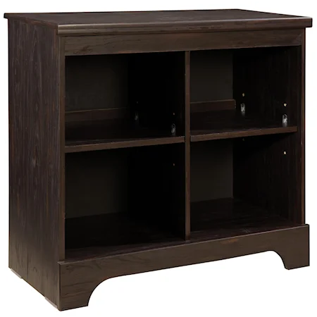 Open Display Cabinet with 4 Shelves